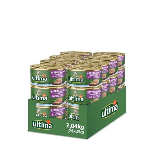Ultima Fit & Delicious Comida Húmeda para Gatos - Mousse con Pescado del Océano: 24 latas de 85g