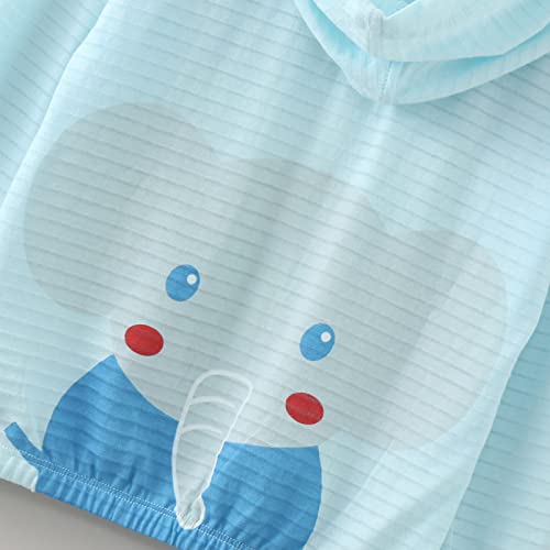 Cat Boys Coat Boys Long Sleeve Sun Proof Clothing Cartoon Elephant Outdoor Breathable Light Coat Light Air4