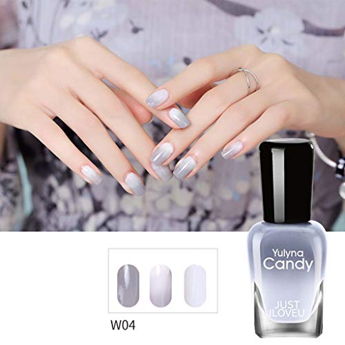 Nagellack Farbwechsel Nagellack Peel Off Temperature sensitive Farbwechsel Nagellack 8 ml DIY Maniküre… – Bild 2