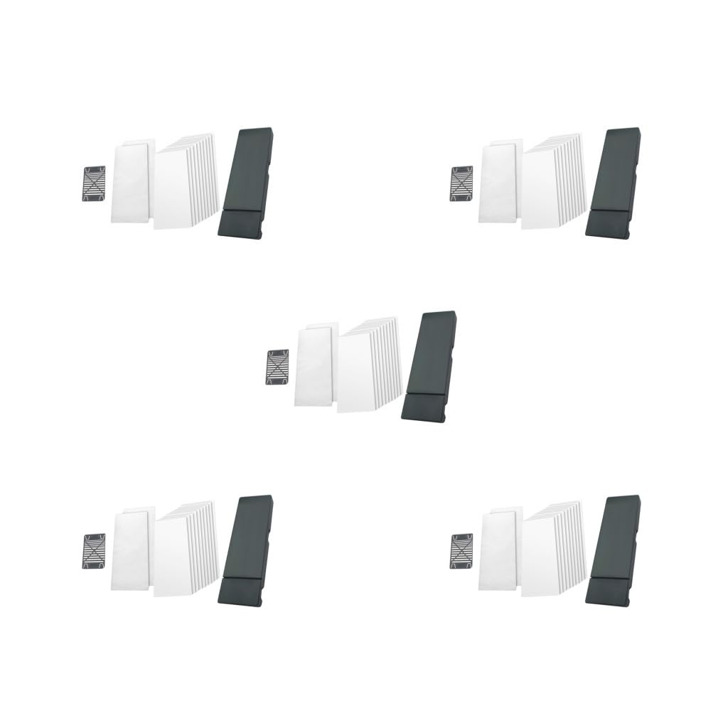 Lot de 5 palettes de peinture humides pour garder votre peinture humide pour modélisme, lot A