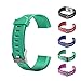 AGZHU Cinturini di ricambio, cinturini regolabili, cinturino colorato accessorio di ricambio cinghie fitness tracker per ID115Plus HR Smart Watch, Verde, Taglia unica