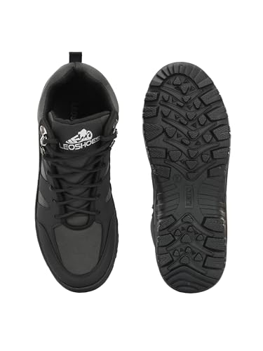 Image of Leo Men's Waterproof Non-Slip Lightweight Outdoor Mid Top Ankle Boots For Men Boots For Men