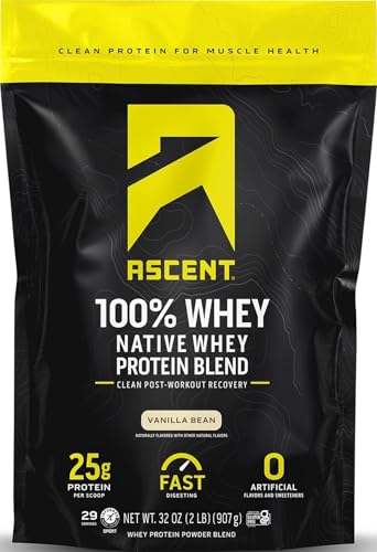 Ascent 100% Whey Protein Isolate
