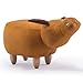 Produktbild GWM Hocker, Kleiner Sitz, Cartoon Tierhocker, Kalb, Schuhbank, Sofa Hocker 69 * 35 * 37cm (Farbe : Orange)