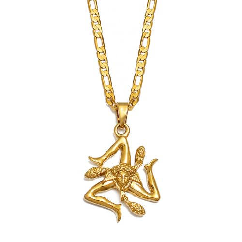 Pendentif Sicile Italie à porter au quotidien pour un style unique
