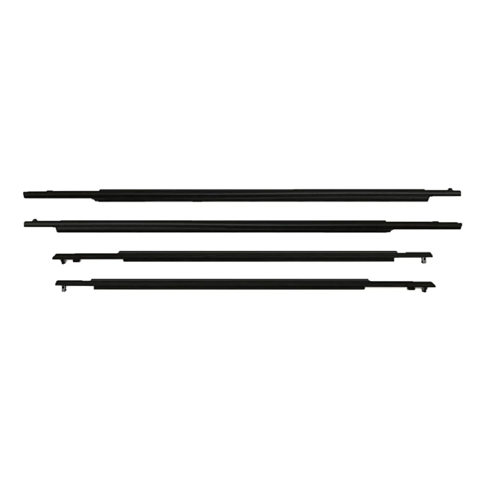 Diqxlgs One Color For Toyota For Prius 2010-2015 Window Weatherstrip Side Door Outer Glass Rubber Belt Waterproof Sealing Protector
