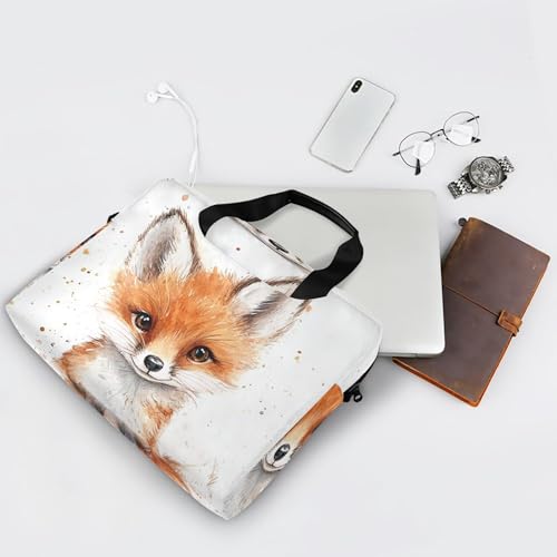 Maletín para portátil ALAZA Cute Fox 13-15.6 pulg miniatura 7