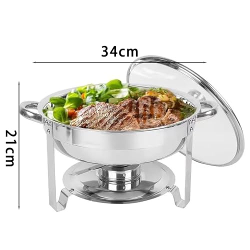 Chauffe-plats de restauration pour garder les aliments chauds au buffet - 8