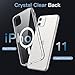 JETech Magnetic Case for iPhone 11 6.1-Inch Compatible with MagSafe Wireless Charging, Shockproof Phone Bumper Cover, Anti-Scratch Clear Back (Clear) JETech Magnetic Case for iPhone 11 6.1-Inch Compatible with MagSafe Wireless Charging, Shockproof Phone Bumper Cover, Anti-Scratch Clear Back (Clear)