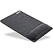 Inline 55262 - Tappetino Per Mouse Con Poggiapolsi In Tessuto, Colore: Nero - 3