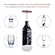 Grunda 35cm Flaschenbürste kompatibel mit Sodastream Glasflasche, kratzerfreier Flaschenreiniger Bürste Löst hartnäckigen Schmutz, Reinigungsbürste mit Perfekter Passform für Glaskaraffe