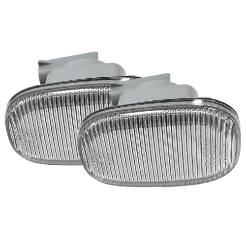 Repetidor intermitente lateral transparente para Toyota Corolla y Hilux