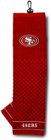Team Golf mens Team San Francisco 49ers Embroidered Golf Towel, Multi Team Color, One Size US