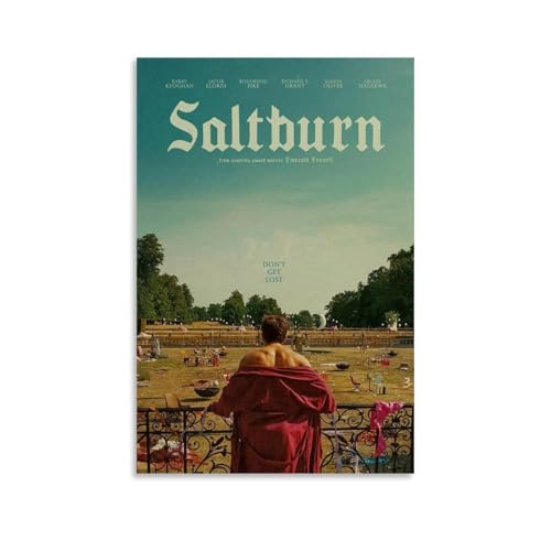 WYYRAB SaltburnWall Decoration Waterproof Canvas Poster High-definition Printing Suitable for Bedroom Living Room Coffee Shop DecorationUnframe-style08x12inch(20x30cm)