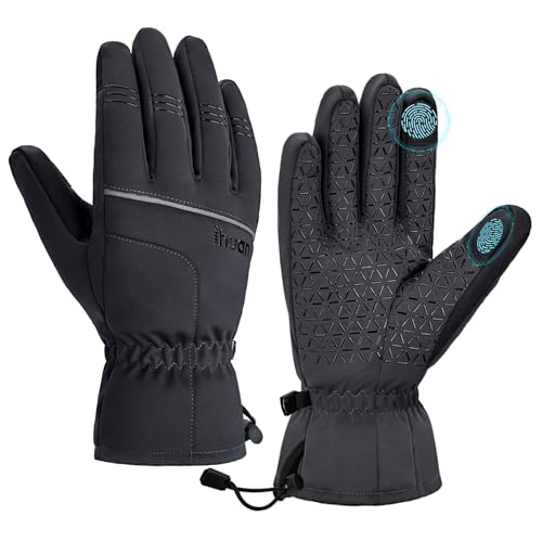 Ihuan Waterproof Skiing Gloves for Men & Women