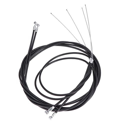 HOLIDYOYO 4Pcs Bike Brake Cable Durable Rear Derailleur Cables for Mountain Bikes Road Bikes and Folding Bikes for Smooth Braking Performance