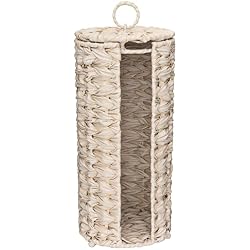 GRANNY SAYS Wicker Toilet Paper Holder Basket, Toilet Paper Storage Holder