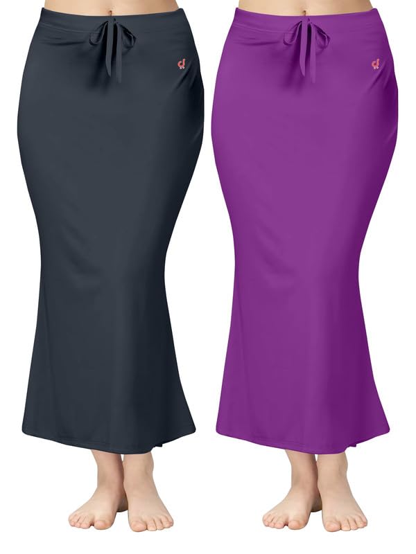 Image of TRENDMALLS Women Saree Shapewear Petticoat for Women, Cotton Blended,Petticoat,Skirts for Women,Shape Wear Dress for Saree Shaper(Combo-Pack)