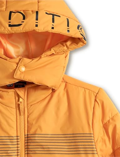Image of Amazon Brand - Symbol Boys Boys Quilted Winter Jacket with Detachable Hood | Age 2-12 Years| Standard Length