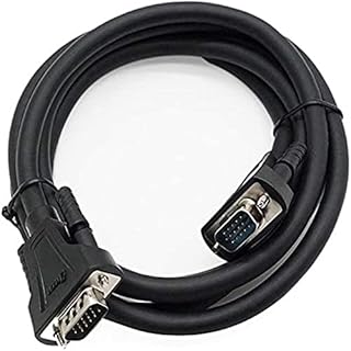 DTECH 15m VGA Monitor PC Cable Male to Male 1080p High Resolution