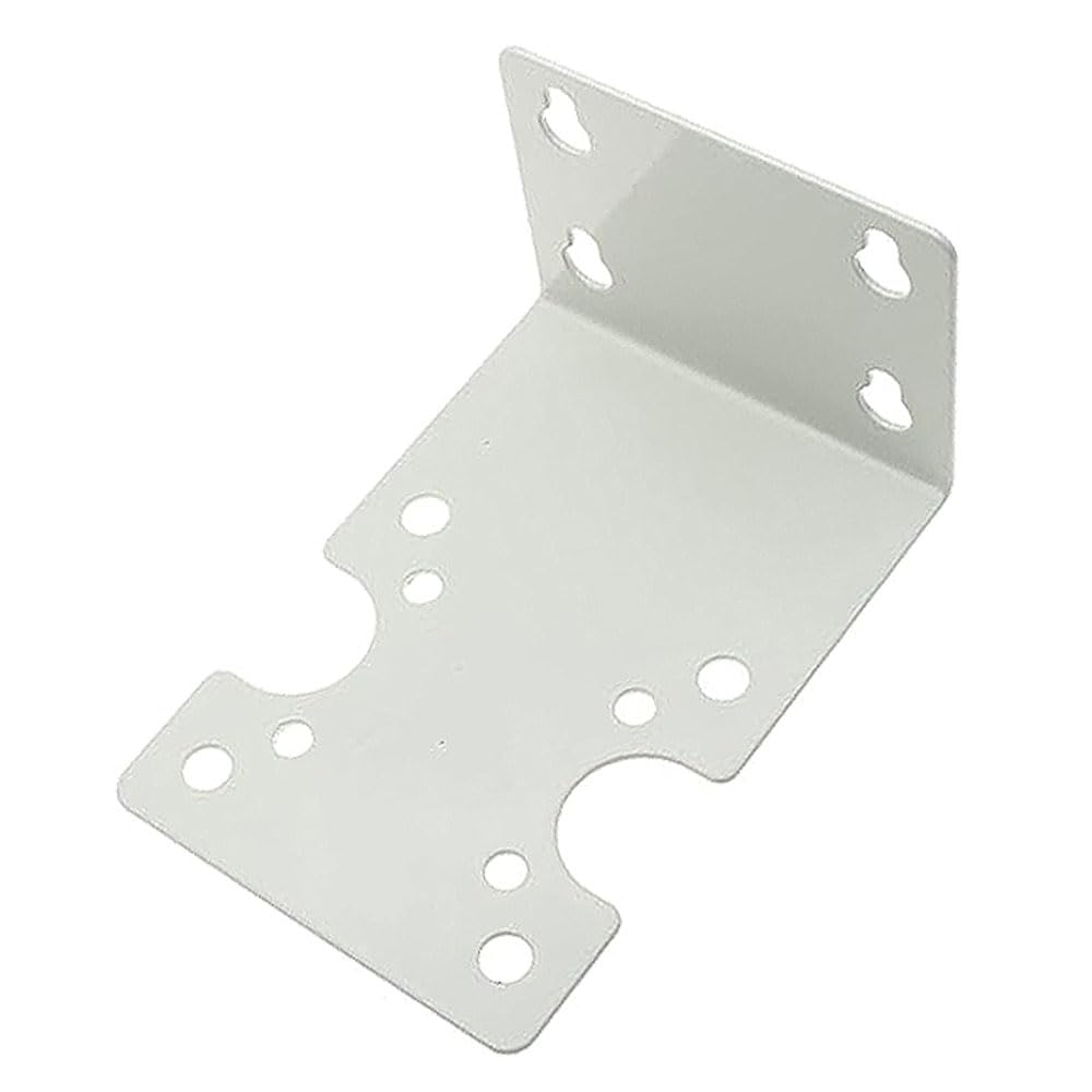 Soportes de carcasa de filtro de agua para máquina de ósmosis inversa, carcasa metálica con soporte fijo, placa de montaje de filtro de una sola etapa para sistema de filtro de agua, 25,4 cm/50,8 cm