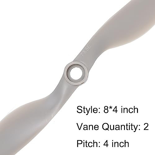 Hélice avion télécommandé 2 pales hélice gris 20,3 x 10,2 cm