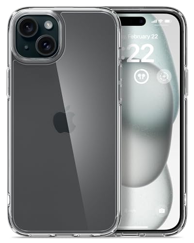 Spigen Ultra Hybrid Case Compatible with iPhone 15 - Crystal Clear