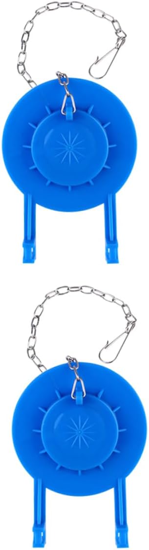 2pcs Toilet Flapper Pvc Flapper for Toilet Tanks Easy Installation Water-saving Design for Home Bathroom Use