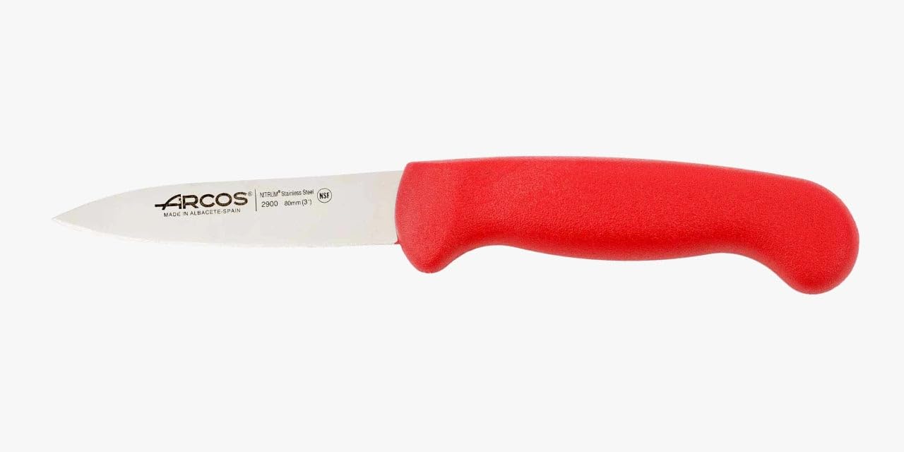 Arcos Cuchillo Chef con Hoja Acero Inoxidable Nitrum 200 mm. Cuchillo Cocina Profesional multipropósito. Mango ergonómico Polipropileno. Serie 2900. Color Negro. — view 49