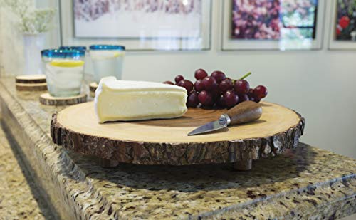 Lipper International Acacia Tree Bark Coasters, Set Of 4 #TOP6