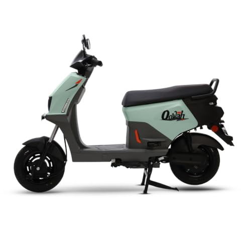 Image of Oowah Max Electric Scooter | 145 km ARAI range | 5 hr Fast Charging Safe LFP Battery with 5-Year / 75,000 km Warranty | Colour: Sage Green (Ex Showroom)