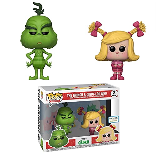 Dr. Seuss Funko Pop! Movies The Grinch &Amp; Cindy-Lou Who Exclusive Vinyl Figure 2-Pack