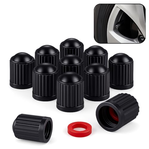 15 Tapones Rueda Coche Universales con Anillo de Sellado Antifuga, Pack de 15 Unidades válidas para Coche, Moto, Bicicleta y Patinete, fabricadas en Plástico Resistente que Protege de Polvo y Humedad.