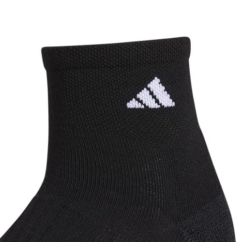 adidas Women's Cushioned Quarter Socks (3-Pair) with Arch Compression3