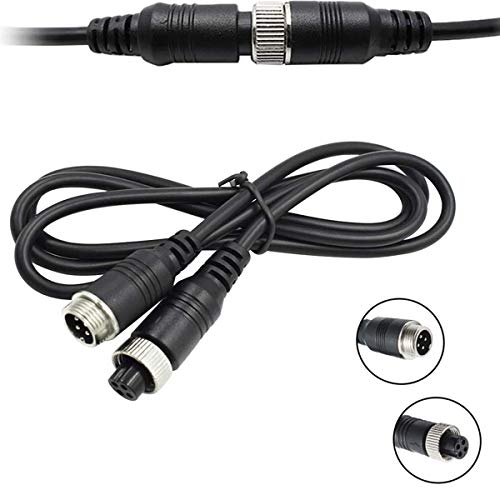 16FT/5M Car 4Pin Aviation Video ExtensionCable for, CCTV Rearview Camera Truck Trailer Camper Bus Motorhome Vehicle Backup Monitor Waterproof Shockproof System - Thumbnail 3