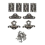 Charnière décorative – accessoires de charnières et de fermoirs d'excellente qualité et fiables pour boîtes en bois, charnière unique et élégante, petite charnière