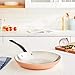 Mauviel M'Heritage M250C 2.5mm Copper Round Frying Pan, 10.2