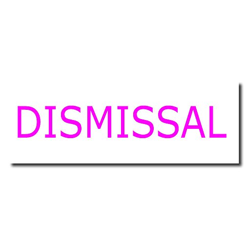 Tampon Dismissal grand format pour marquer les ruptures de contrat - 3