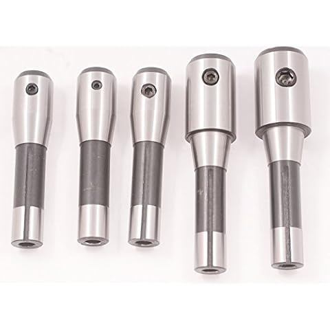 HHIP 3900-1005 5-Piece R8 End Mill Holder Set, 3/16-3/4" Cover
