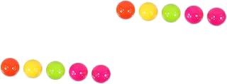 INOOMP 10 Pcs Golf Rainbow Kids Golf Indoor Golf Balls Golf Balls for Kids Rubber Golf Balls Chipping Balls Golf Practice Training Aids Colorful Balls Rubber Practice Golfs Rubber Golfs