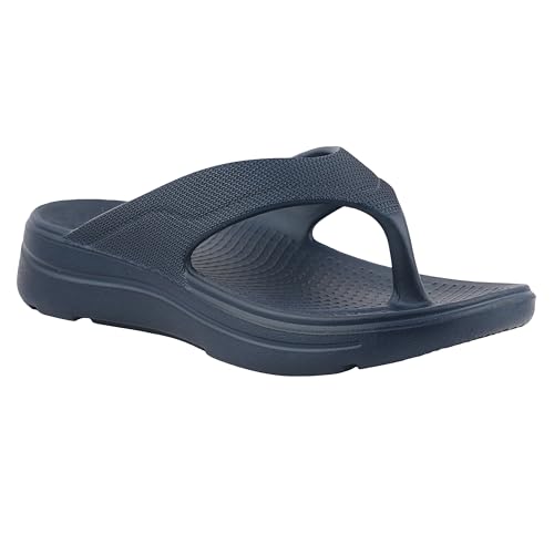 Image of NEOZ Extra Soft Men's Slippers with Cushion FootBed for Adult | Comfortable & Light Weight | Stylish & Anti-Skid | Waterproof & Regular Flip Flops for Gents /Boys