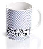♥ Bayerisches Kaffeehaferl mit Aufdruck