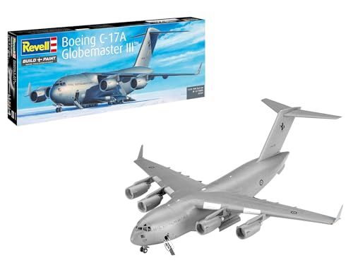 Revell 03747 Boeing C-17A Globemaster III Échelle 1/144 – Maquette en plastique non construit/non peint