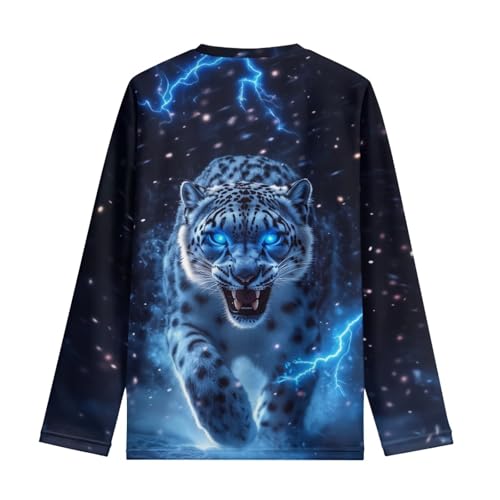 HUIACONG Kids Crewneck Tshirts for Boys Girls Long Sleeve Shirts for Children2