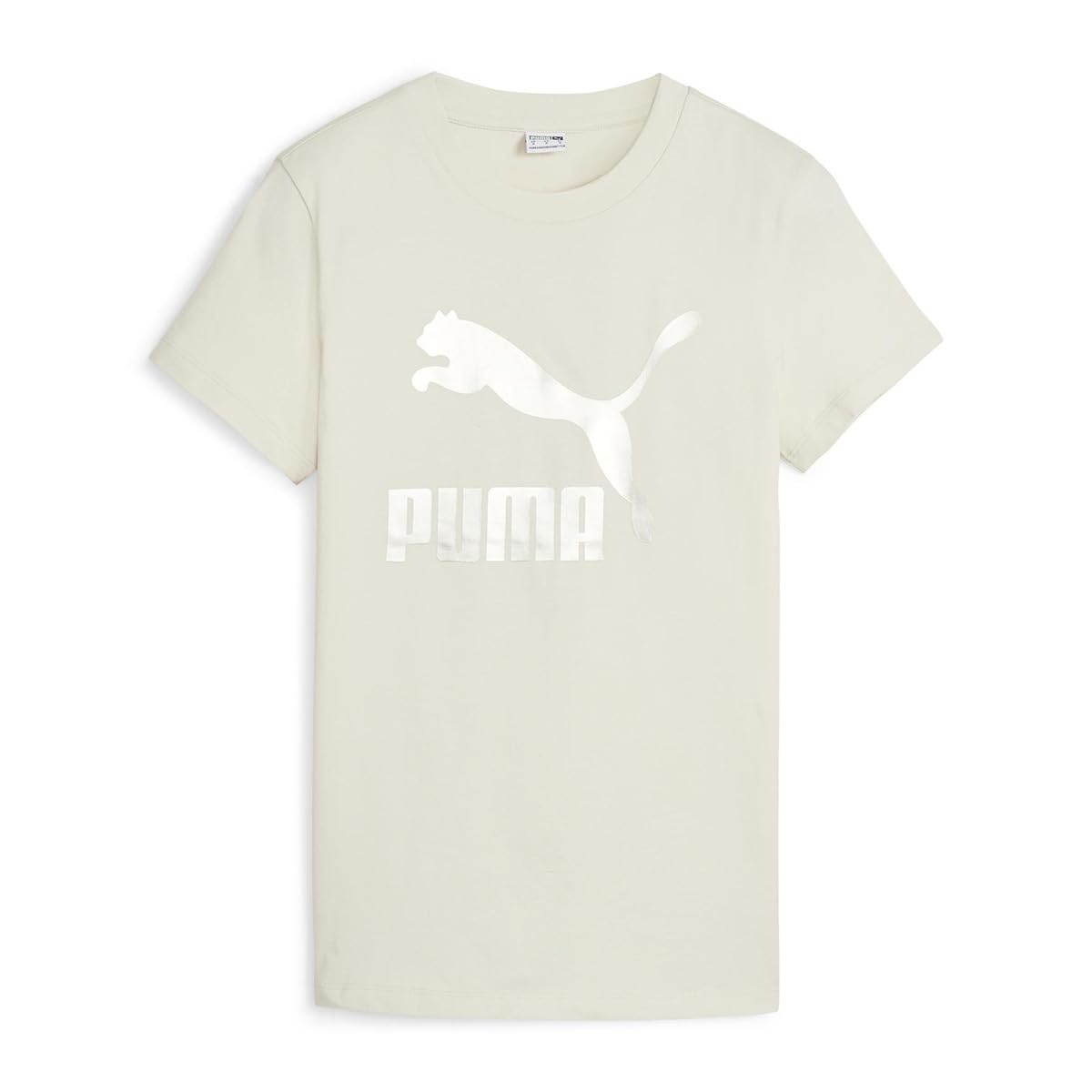 Classics Shiny Logo Kadın Siyah Günlük Stil T-Shirt 62559701