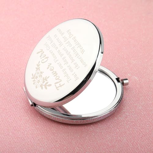Espejo de Maquillaje Redondo para Niñas WUSUANED miniatura 5