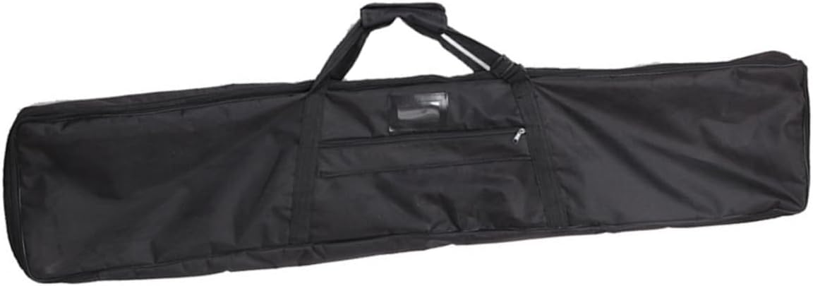 TOYANDONA Long Recurve Bag Canvas Shoulder Pouch for Hunting Gear Holder Black Storage Tote