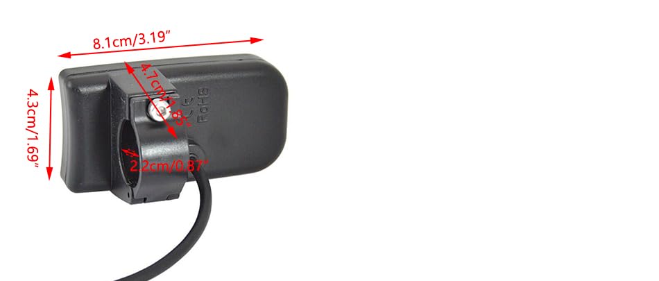 ciciTree 48V S810 Electric Bike Display Bicycle Control Panel LED E-Bike Meter Waterproof Interface