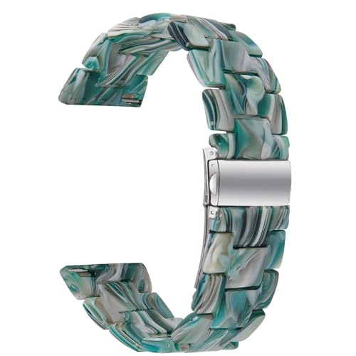 AEMALL Correas de resina para reloj inteligente Garmin VENU2/VENU 2 Plus SQ, correas de muñeca GarminMove Sport Forerunner 245 645, pulsera de 20 mm (color de la correa: LPL, ancho de la correa: