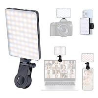 Etentous Lape LED pour Selfie avec Clip - 72 LED Portable, Vidéo